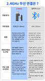 Mankiw맨큐 2.4G무선 게이밍 헤드셋 3모드 연결 가상 7.1 채널 최신 블루투스 5.4 X15
