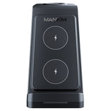 Mankiw맨큐 3in1 무선충전기 갤럭시워치 버즈 호환 고속충전 거치대
